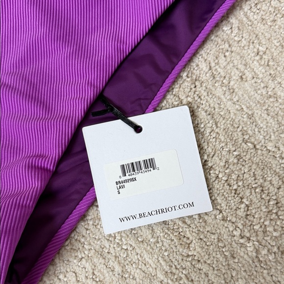 Beach Riot Purple Bikini Set - Picture 3 of 3